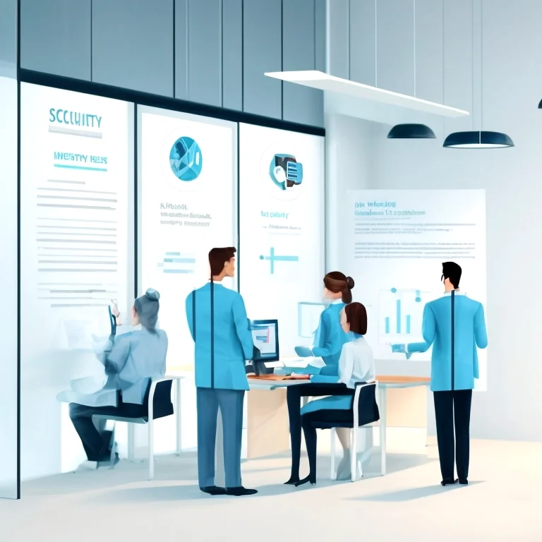 セキュリティトレーニングを受講するスタッフ