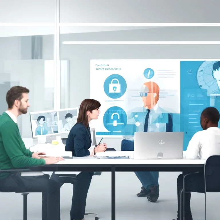 専門スタッフによる個別相談風景